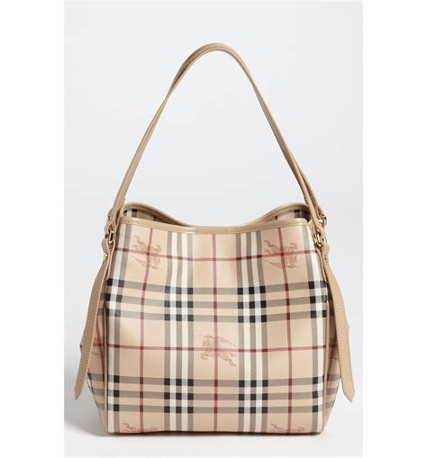 burberry smoked check tote bag price|burberry haymarket check tote bag.